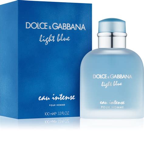 dolce gabbana light blue intense herren parfumo|d&g light blue vs intense.